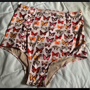 Kortni Jeane extra high waist butterfly bottoms